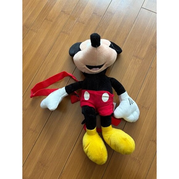 Disney Mickey Mouse Plush Backpack - Picture 1 of 5